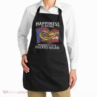 Puerto Rican Wedding Commonwealth Of Puerto Rico Pr Apron thumb 2
