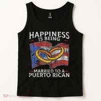 Puerto Rican Wedding Commonwealth Of Puerto Rico Pr Tank Top thumb 2