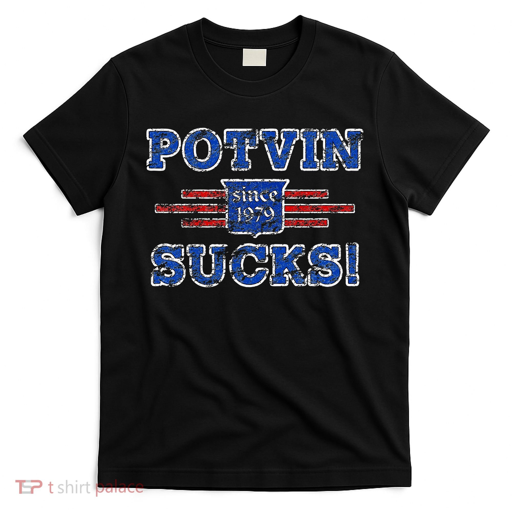 Potvin Sucks 1979 Vintage New York T-Shirt