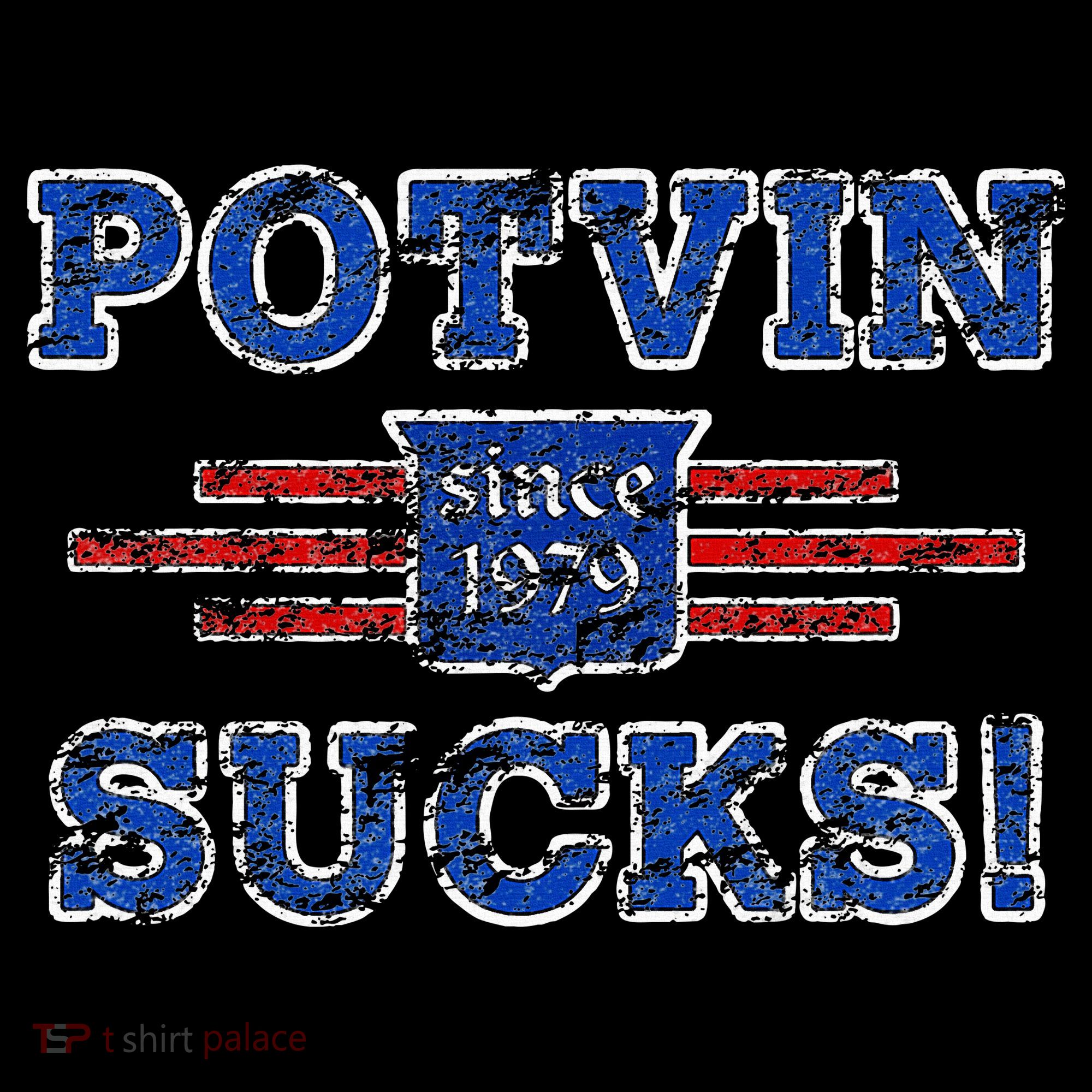 Potvin Sucks 1979 Vintage New York T-Shirt