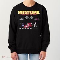 Pit Stop 2 Retro Theme Women's Sweatshirt thumb 0