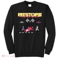 Pit Stop 2 Retro Theme Sweatshirt thumb 0