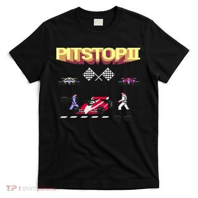 Pit Stop 2 Retro Theme T-Shirt