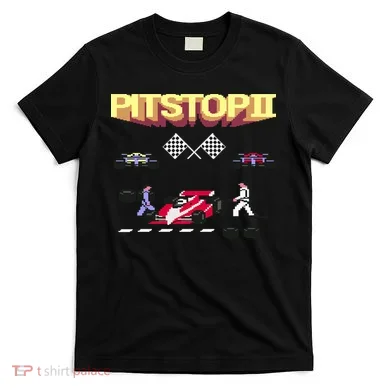 Pit Stop 2 Retro Theme T-Shirt