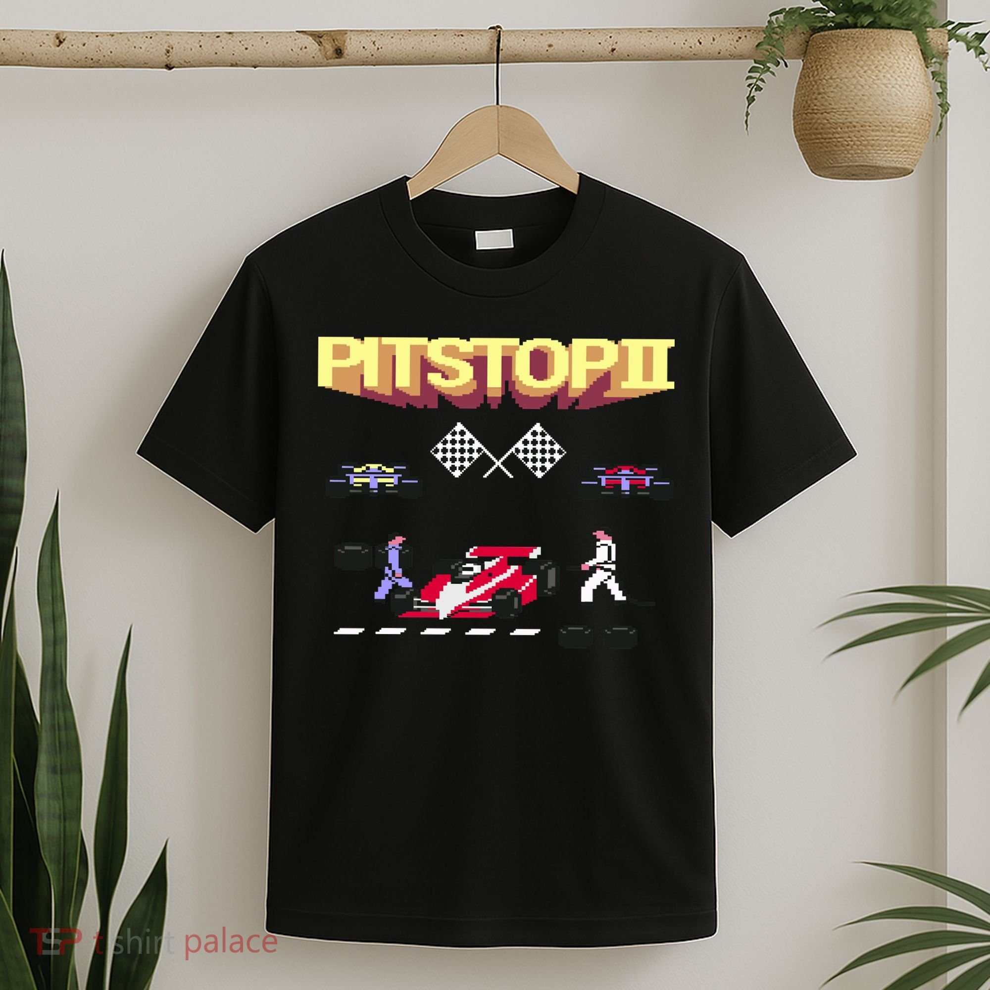 Pit Stop 2 Retro Theme T-Shirt