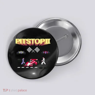 Pit Stop 2 Retro Theme Button