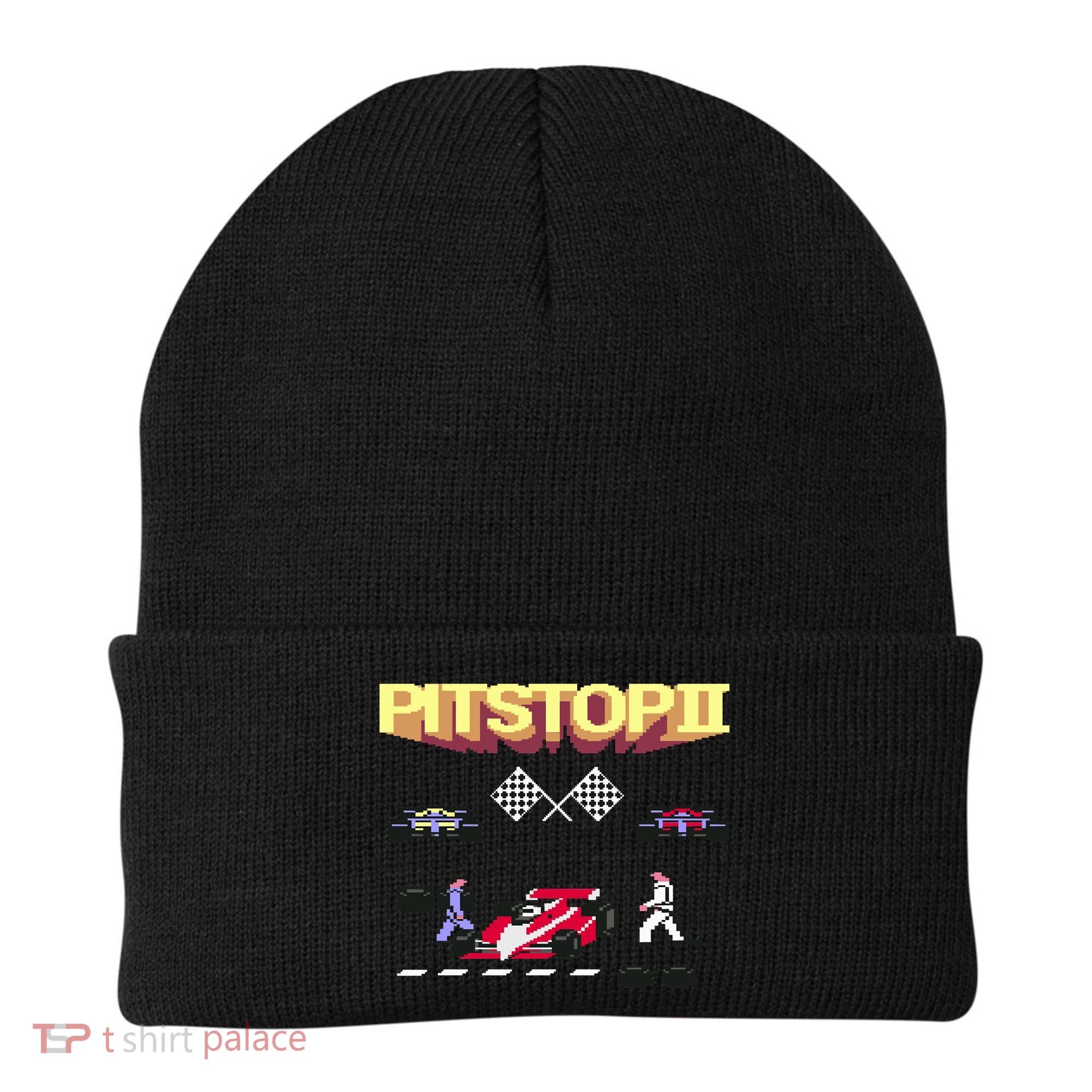 Pit Stop 2 Retro Theme Beanie