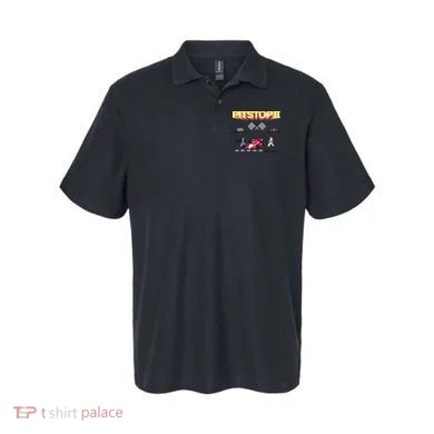 Pit Stop 2 Retro Theme Polo