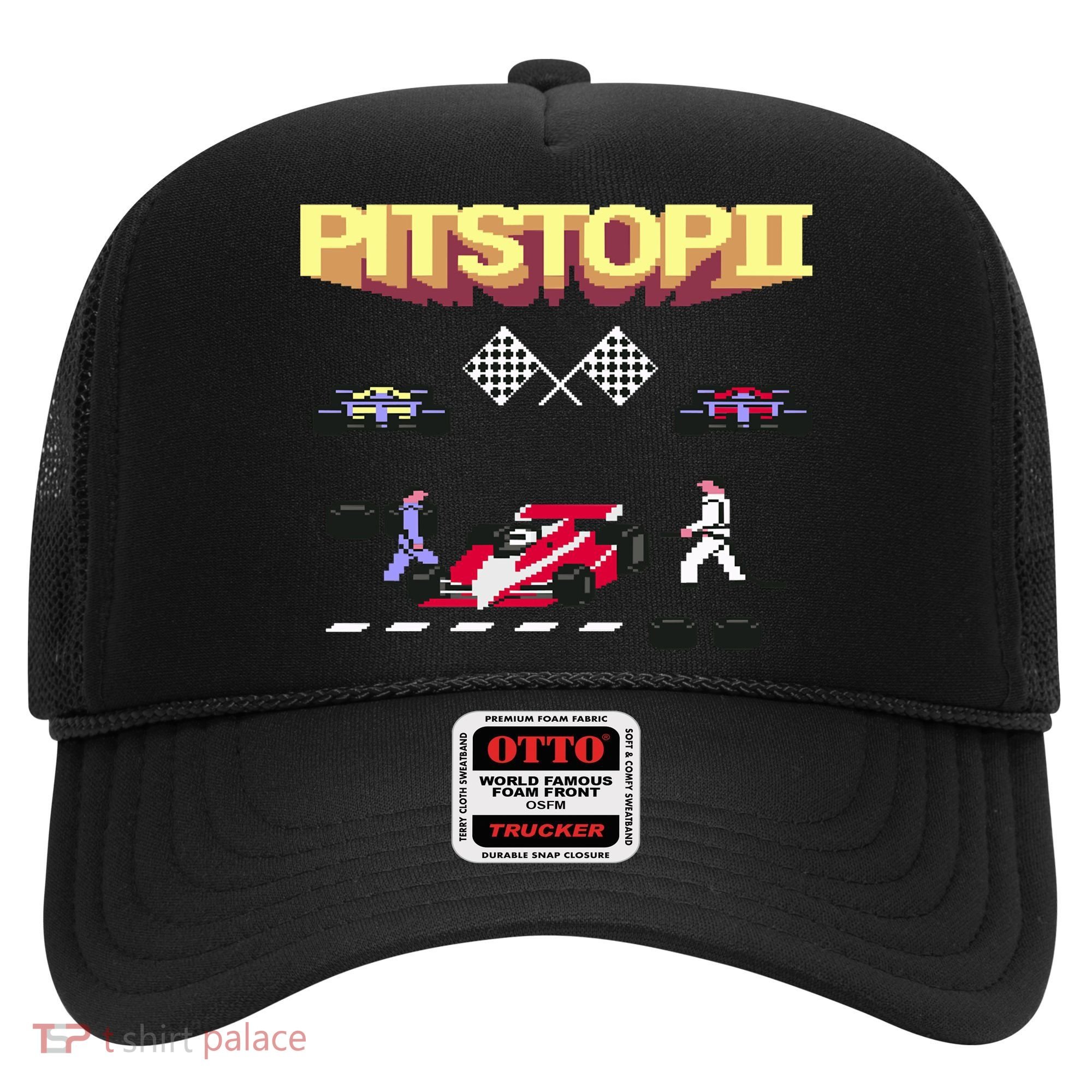 Pit Stop 2 Retro Theme Hat