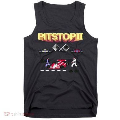 Pit Stop 2 Retro Theme Tank Top