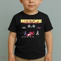 Pit Stop 2 Retro Theme Toddler T-Shirt thumb 2
