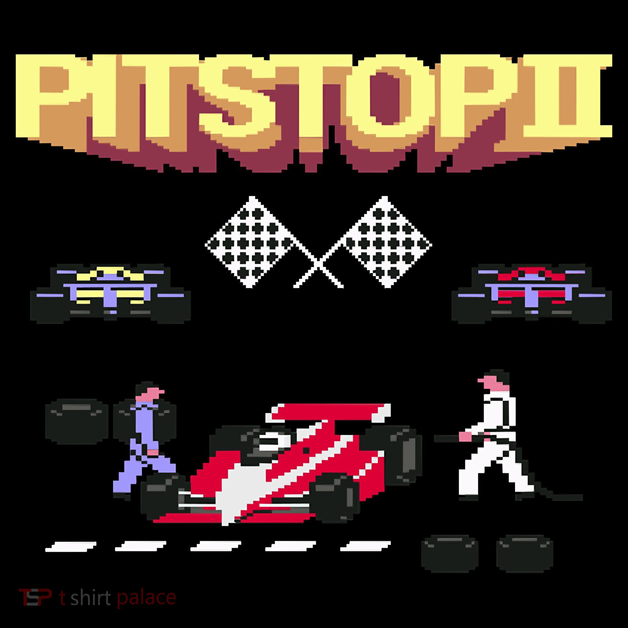 Pit Stop 2 Retro Theme Toddler T-Shirt
