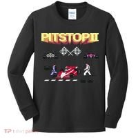 Pit Stop 2 Retro Theme Kids Long Sleeve Shirt thumb 0