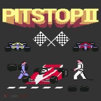 Pit Stop 2 Retro Theme Ornament thumb 1