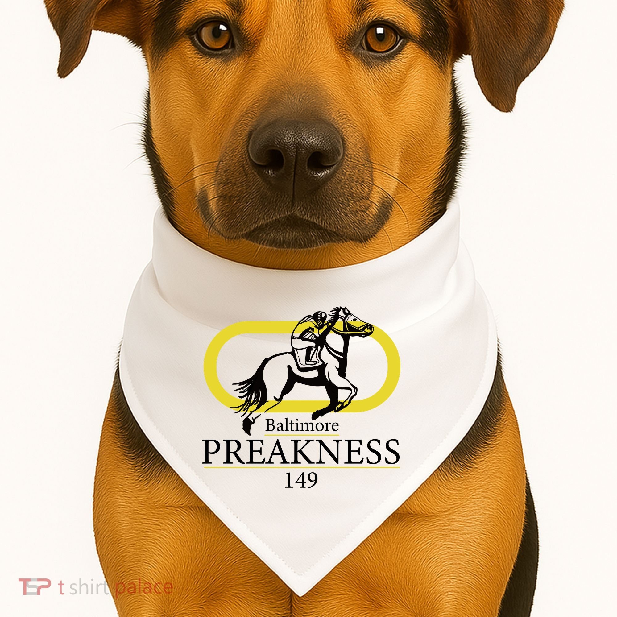Preakness Stakes 2024 Spectator Series USA-Made Doggie Bandana