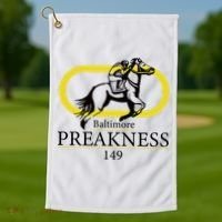 Preakness Stakes 2024 Spectator Series Golf Towel thumb 1