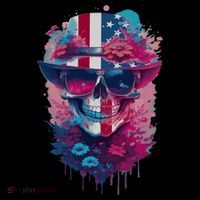 Patriotic Skull 4th Of July Uncle Sam Skull American Flag Gift Coffee Mug thumb 5