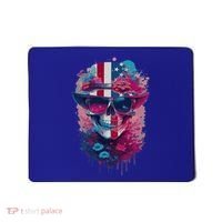 Patriotic Skull 4th Of July Uncle Sam Skull American Flag Gift Mousepad thumb 0