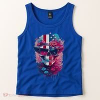Patriotic Skull 4th Of July Uncle Sam Skull American Flag Gift Tank Top thumb 2