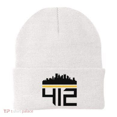 Pittsburgh Skyline 412 Design Beanie