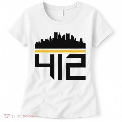 Pittsburgh Skyline 412 Design Women's T-Shirt