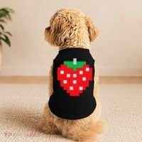 Pixel Strawberry 80s Video Game Halloween Costume Doggie Tank thumb 2