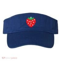 Pixel Strawberry 80s Video Game Halloween Costume Visor thumb 0