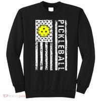 Pickleball Shirt American Flag Pickleball Player Gift Sweatshirt thumb 0