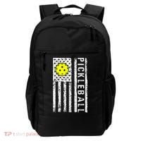 Pickleball Shirt American Flag Pickleball Player Gift Backpack thumb 0