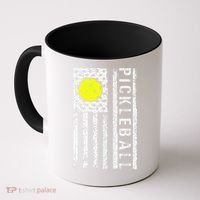 Pickleball Shirt American Flag Pickleball Player Gift Coffee Mug thumb 0