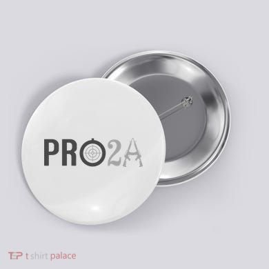 Pro Second Amendment Freedom Over Tyranny Pro2a Bear Arms Button