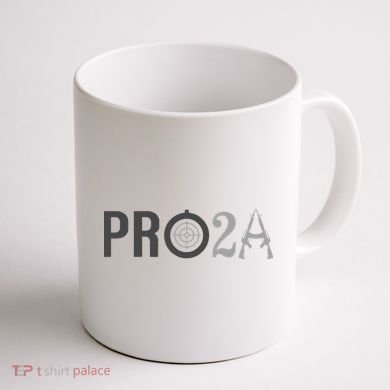 Pro Second Amendment Freedom Over Tyranny Pro2a Bear Arms Coffee Mug back