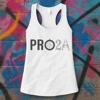Pro Second Amendment Freedom Over Tyranny Pro2a Bear Arms Women's Tank Top thumb 3