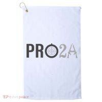 Pro Second Amendment Freedom Over Tyranny Pro2a Bear Arms Golf Towel thumb 0