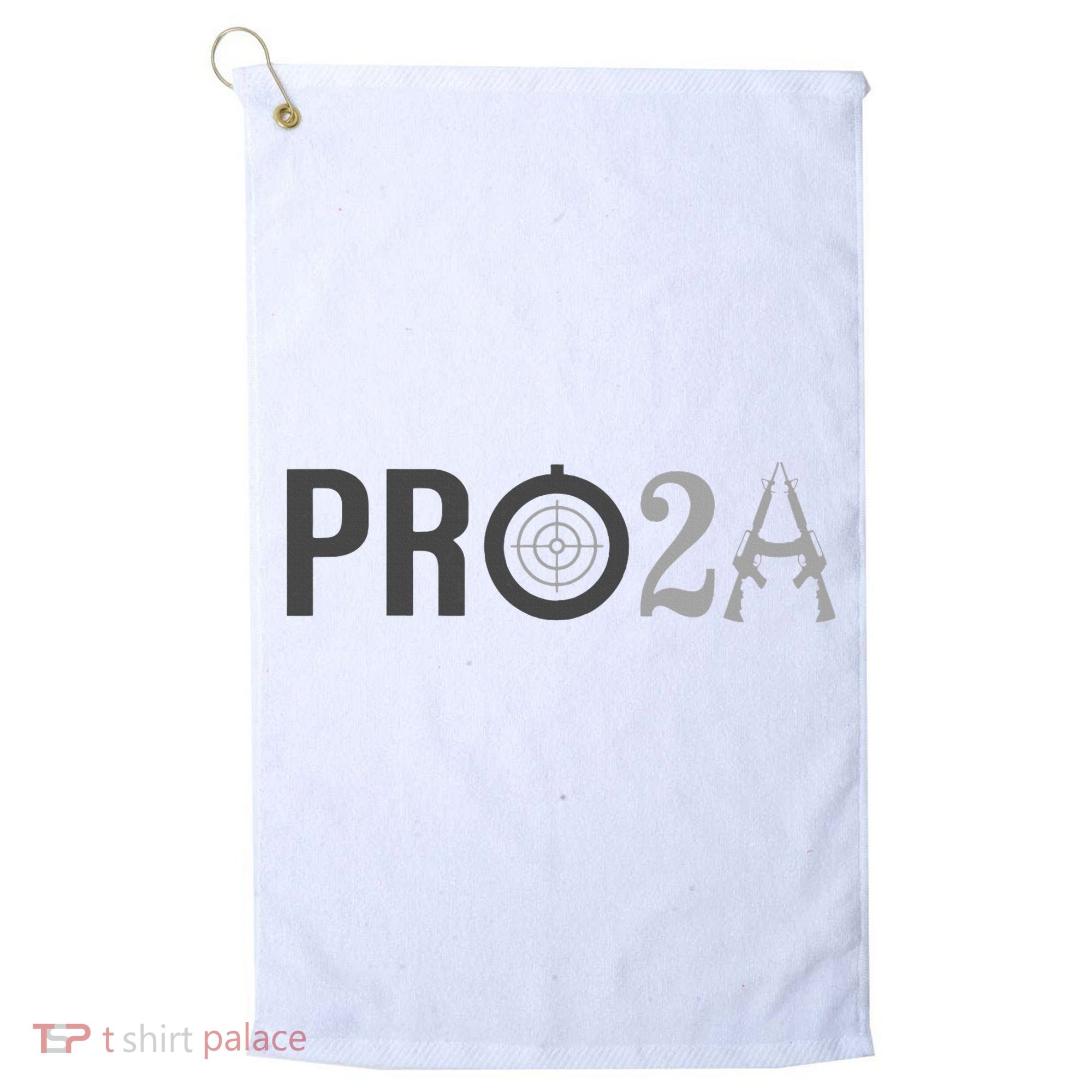 Pro Second Amendment Freedom Over Tyranny Pro2a Bear Arms Golf Towel