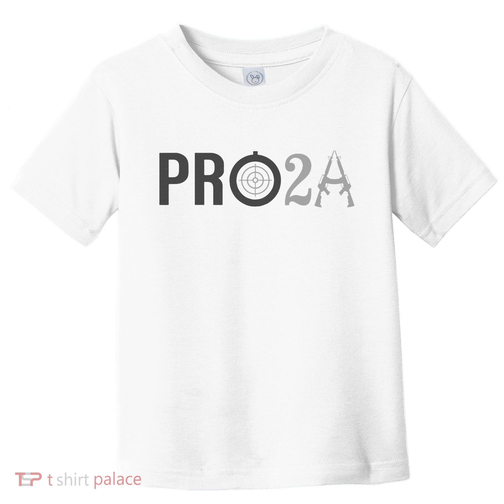 Pro Second Amendment Freedom Over Tyranny Pro2a Bear Arms Toddler T-Shirt