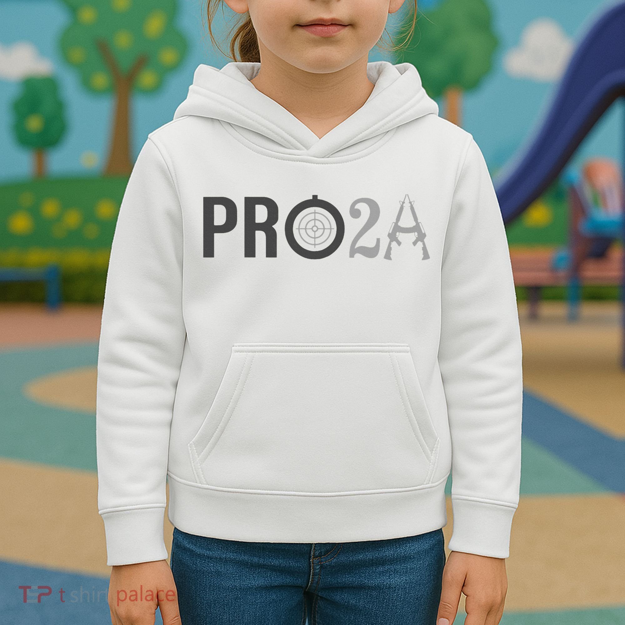 Pro Second Amendment Freedom Over Tyranny Pro2a Bear Arms Kids Hoodie