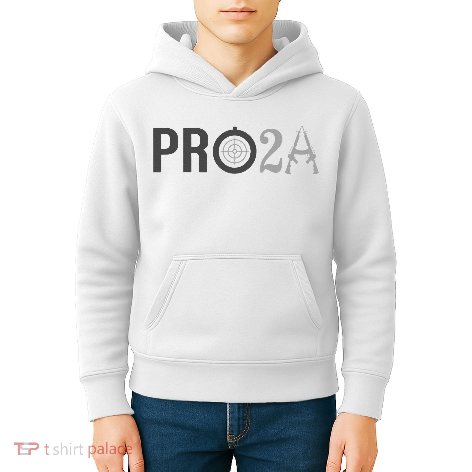 Pro Second Amendment Freedom Over Tyranny Pro2a Bear Arms Kids Hoodie