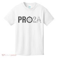 Pro Second Amendment Freedom Over Tyranny Pro2a Bear Arms Kids T-Shirt thumb 0