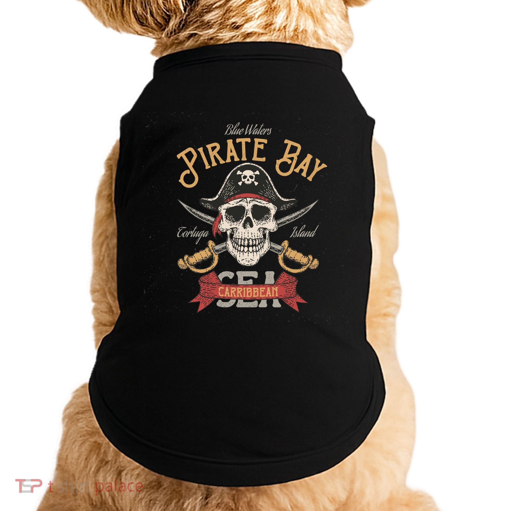 Pirate Skull And Swords Doggie Tank