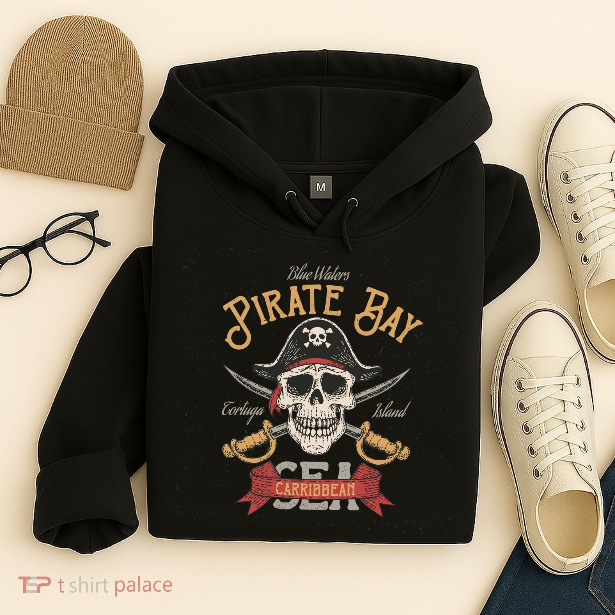 Pirate Skull And Swords Hoodie