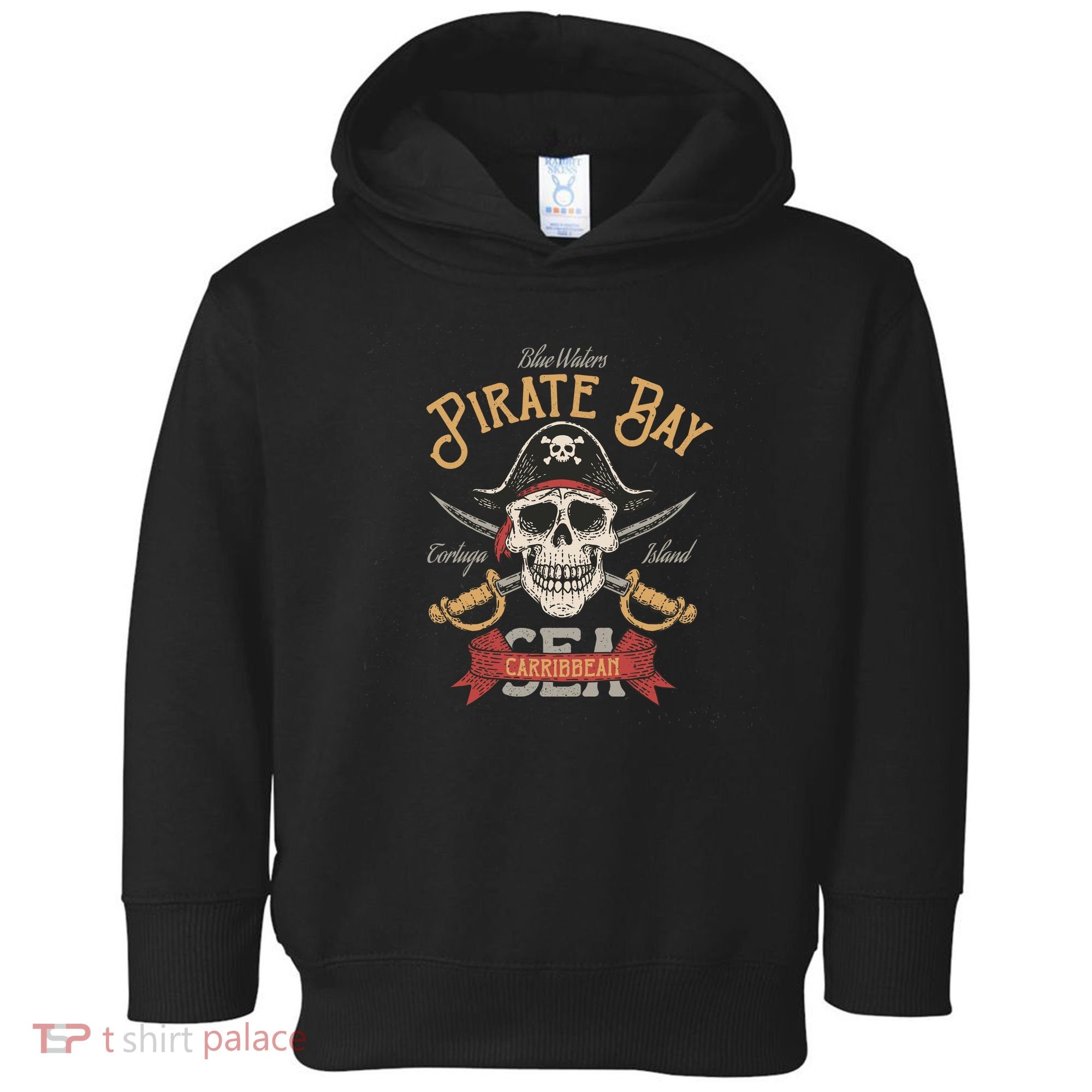 Pirate Skull And Swords Toddler Hoodie