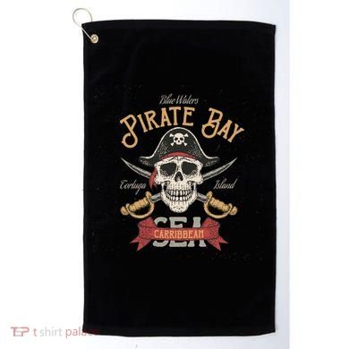 Pirate Skull And Swords Golf Towel