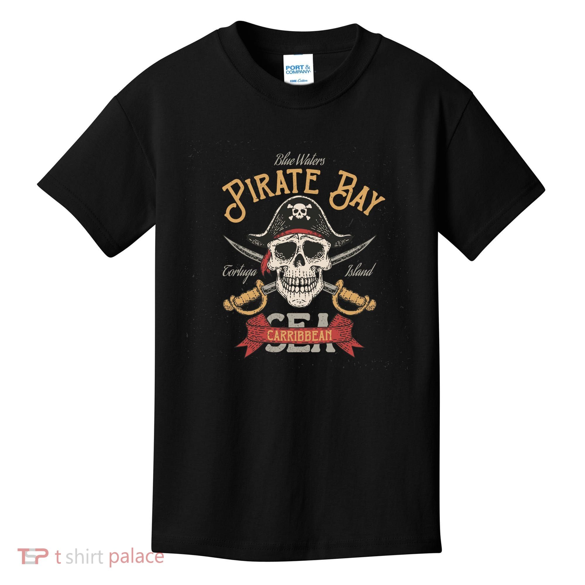 Pirate Skull And Swords Kids T-Shirt