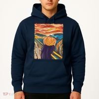 Pumpkin Scream Art Painting Parody Hoodie thumb 2