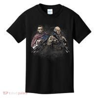 Presidential Soldiers: Abraham Lincoln And George Washington TShirt Kids T-Shirt thumb 0