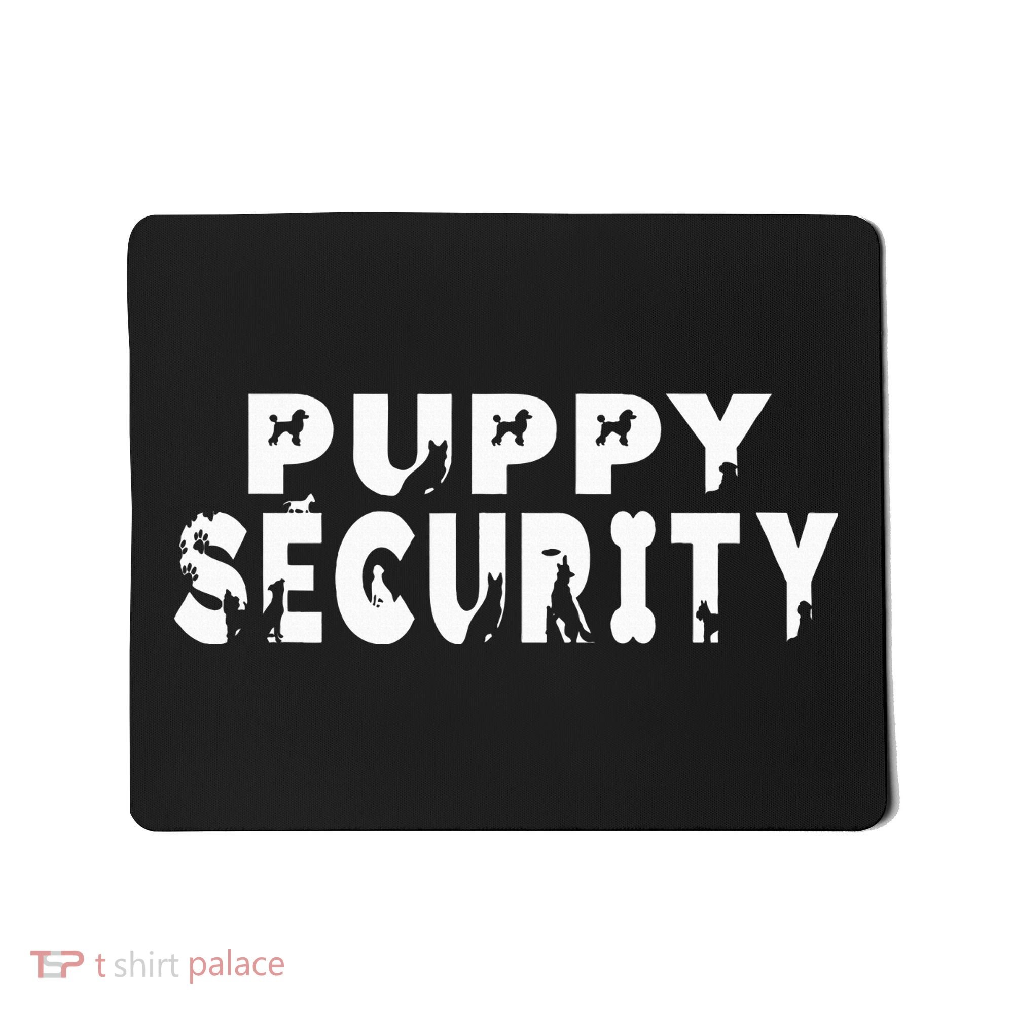Puppy Security Adult Dog Catcher Costume Dalmatian Halloween Mousepad