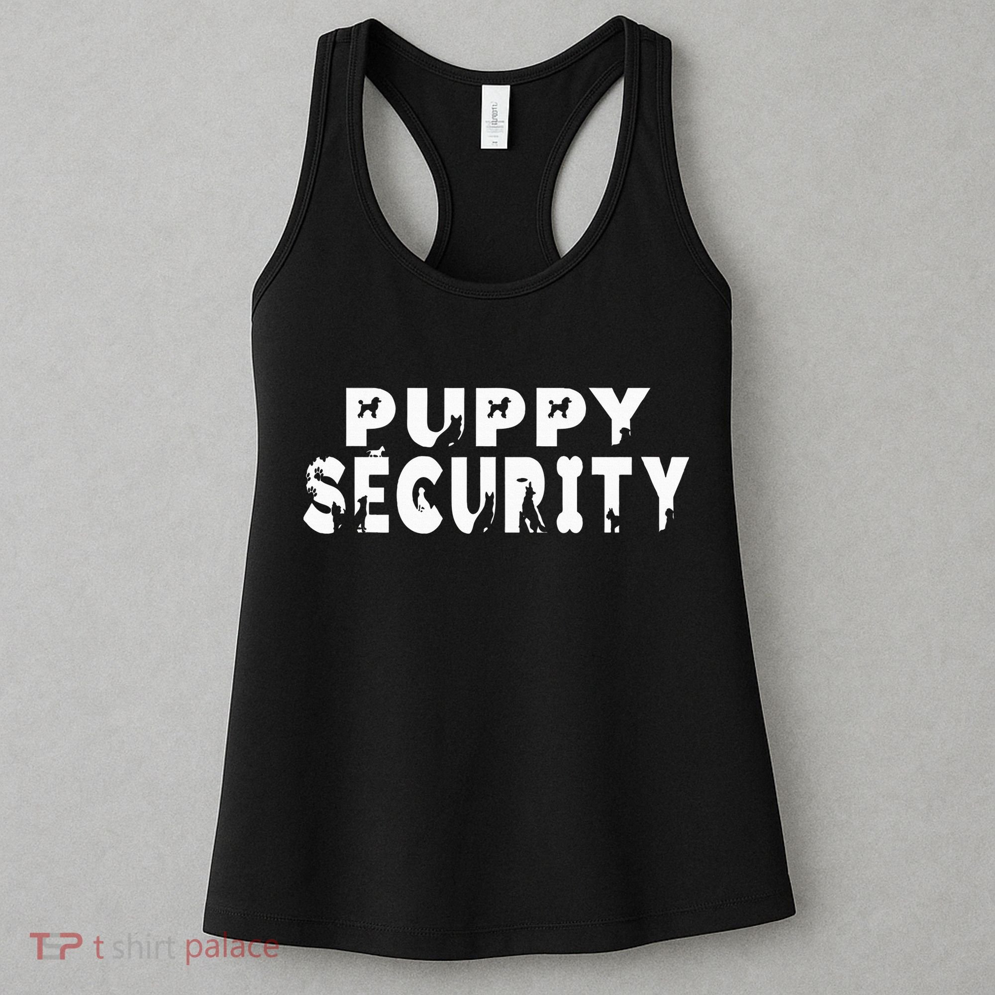 Puppy Security Adult Dog Catcher Costume Dalmatian Halloween Women's Tank Top