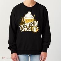Pumpkin Spice AF Cute Gift Women's Sweatshirt thumb 0