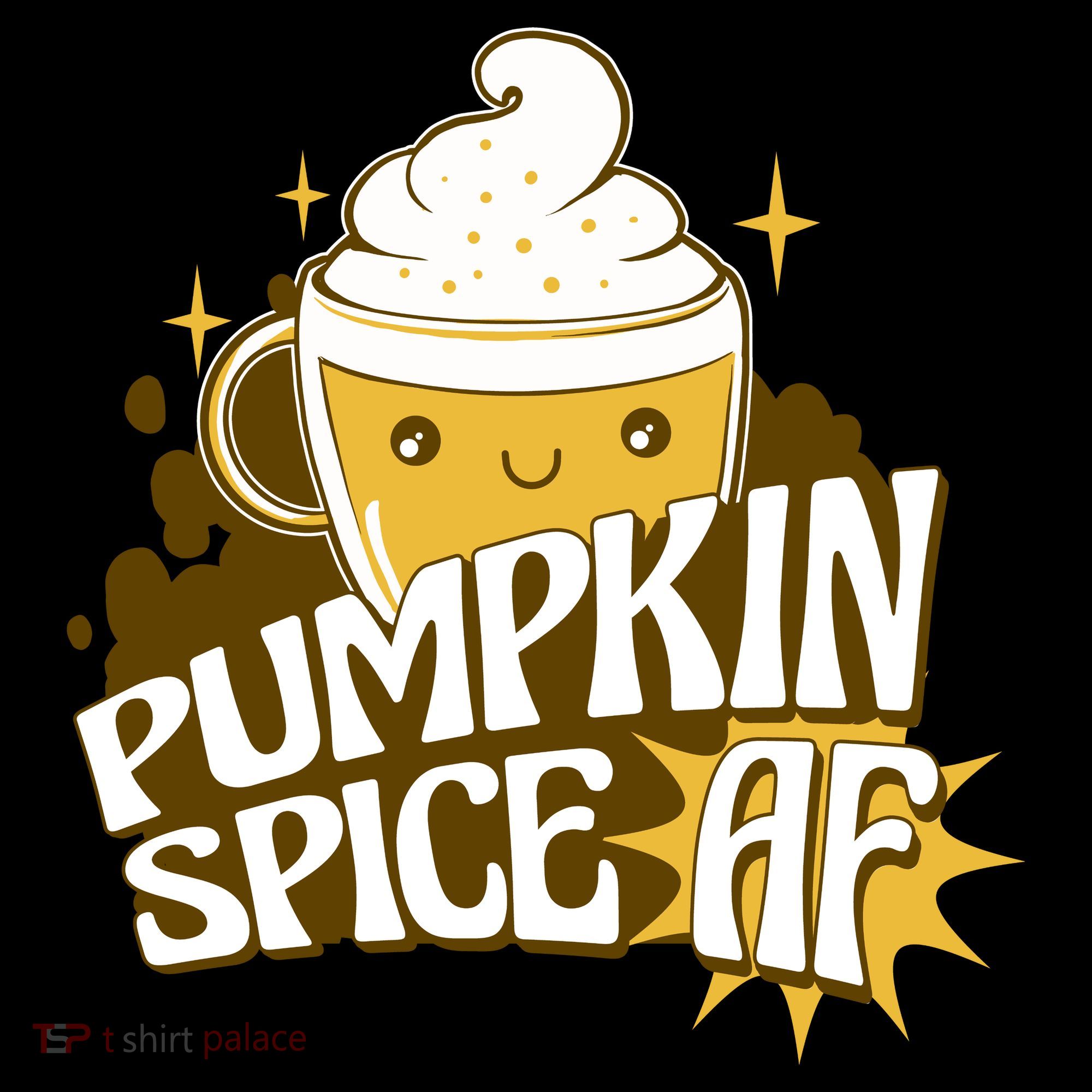 Pumpkin Spice AF Cute Gift Coaster